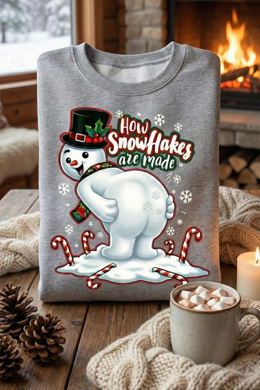 How snowflakes are made