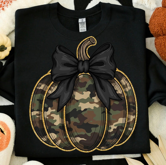 Camo pumpkin
