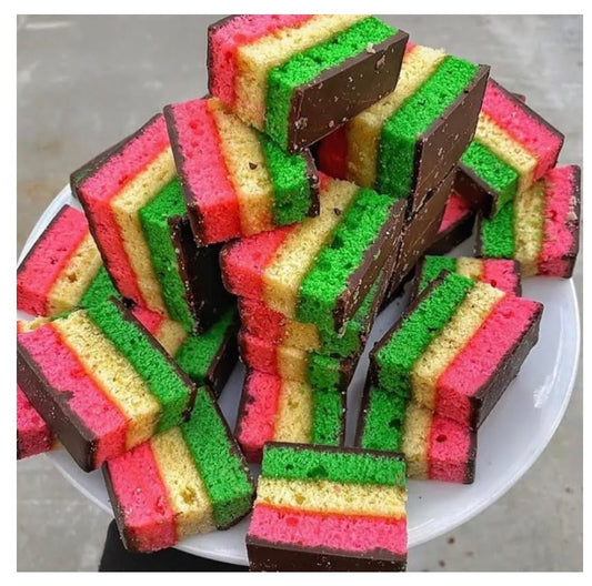 Rainbow cookies