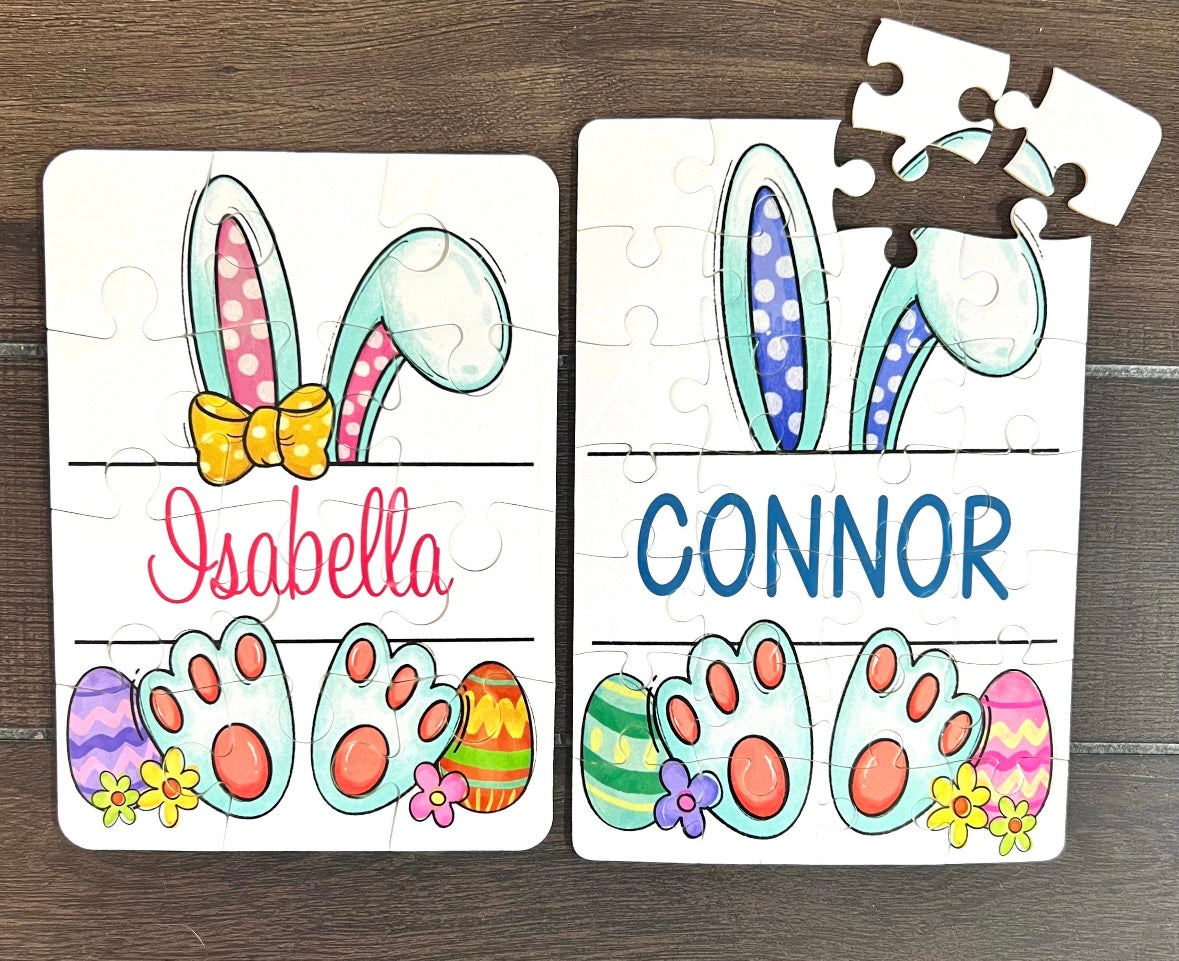 Customized Easter puzzles