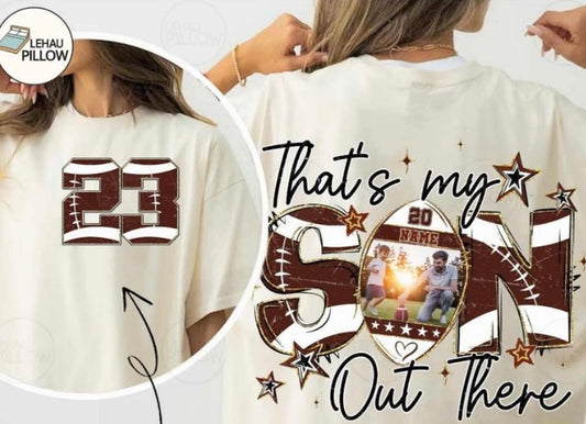 That’s my Son out there