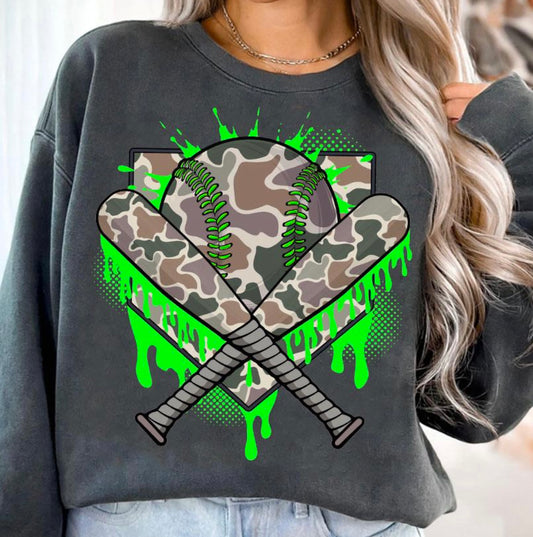 Camo Baseball drip